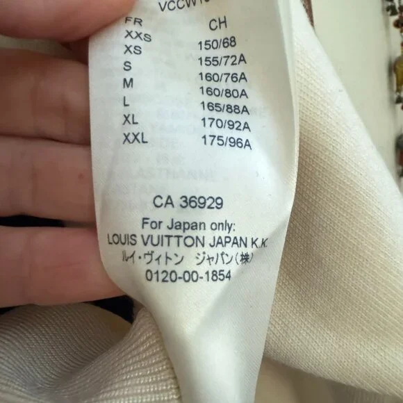 Louis Vuitton colorblock sweater (XS) - Picture 4 of 5